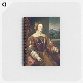 アートメモ帳-Portrait of Isabella of Portugal, wife of Holy Roman Emperor Charles V - ティツィアーノ ヴェチェッリオ Memo.