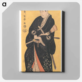 アートパネル-Sawamura Sojuro III as Nagoya Sanza - 東洲斎 写楽 Canvas.