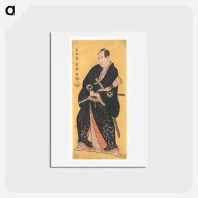 アートポストカード-Sawamura Sojuro III as Nagoya Sanza - 東洲斎 写楽 Postcard.