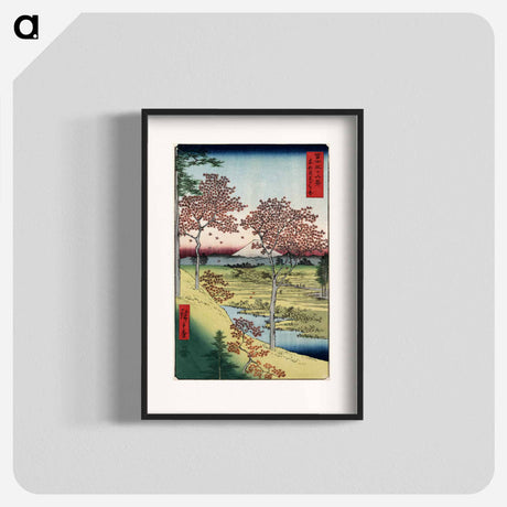 アートポスター-Tōto meguro yuhhigaoka
 - 歌川 広重 Poster.