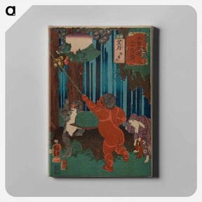アートパネル-Mochizuki: Kaidōmaru - 歌川 国芳 Canvas.