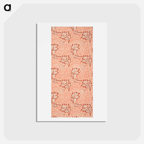 アートポストカード-Apple pattern - ウィリアム モリス Postcard.