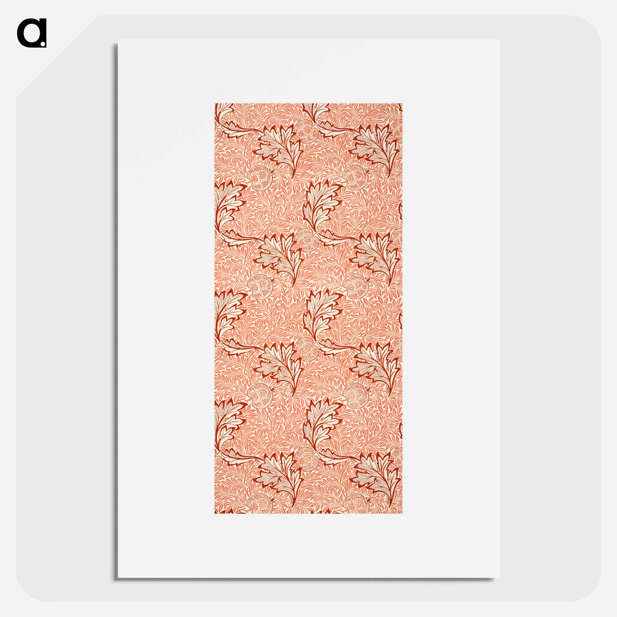 Apple pattern - ウィリアム モリス Poster.