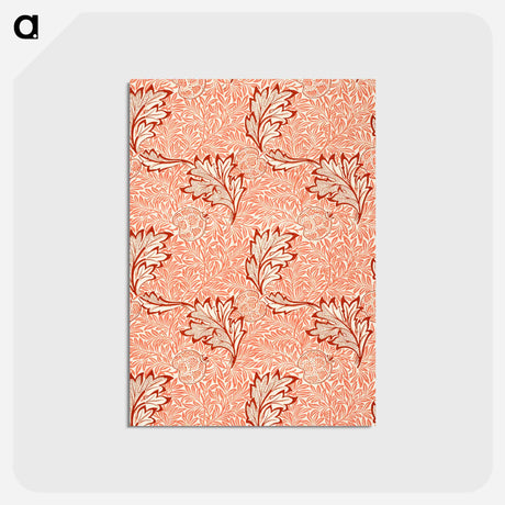 アートポストカード-Apple pattern - ウィリアム モリス Postcard.