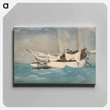 Key West, Hauling Anchor - Winslow Homer Canvas.