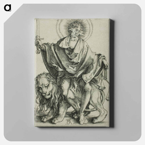 Sol Justitiae (The Judge) - アルブレヒト デューラー Canvas.