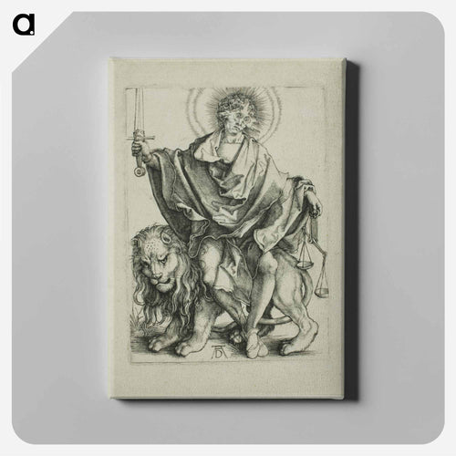 Sol Justitiae (The Judge) - アルブレヒト デューラー Canvas.