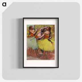 アートポスター-Three Dancers with Hair in Braids
 - バーンズ・コレクション Poster.