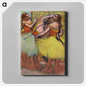 アートパネル-Three Dancers with Hair in Braids
 - バーンズ・コレクション Canvas.