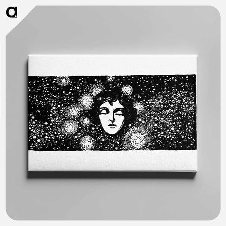 アートパネル-Portrait of a Woman
 - 大英図書館 Canvas.
