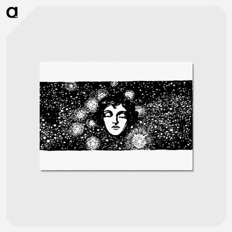 アートポストカード-Portrait of a Woman
 - 大英図書館 Postcard.