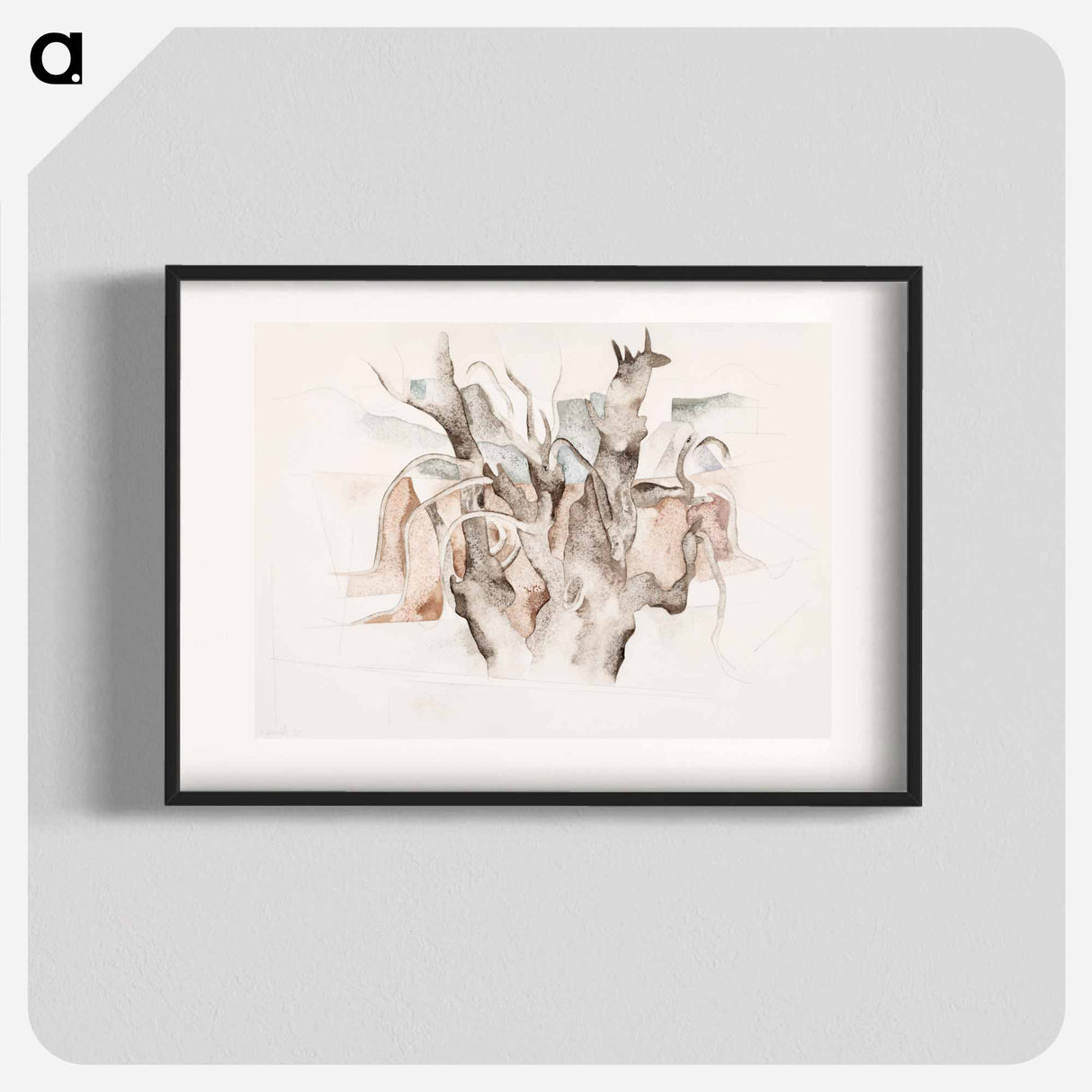 Bermuda: Tree - Charles Demuth Poster.