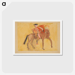 アートポストカード-Spanish Toreador
 - シプリアン マジェルニク Postcard.