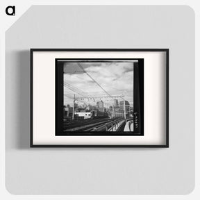 アートポスター-The city of San Francisco, California. Seen from the first street ramp of the San Francisco Oakland Bay Bridge by Dorothea Lange - ドロテア ラング Poster.