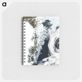アートメモ帳-Arctic Waters and Northern Lands
 - 上空からの地球 Memo.