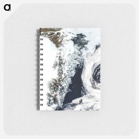 アートメモ帳-Arctic Waters and Northern Lands
 - 上空からの地球 Memo.