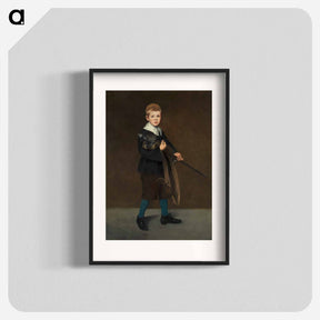 アートポスター-Boy with a Sword - エドゥアール マネ Poster.