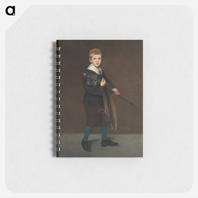 アートメモ帳-Boy with a Sword - エドゥアール マネ Memo.