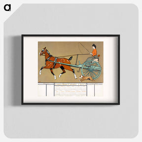 アートポスター-Country House calendar print - エドワード ペンフィールド Poster.