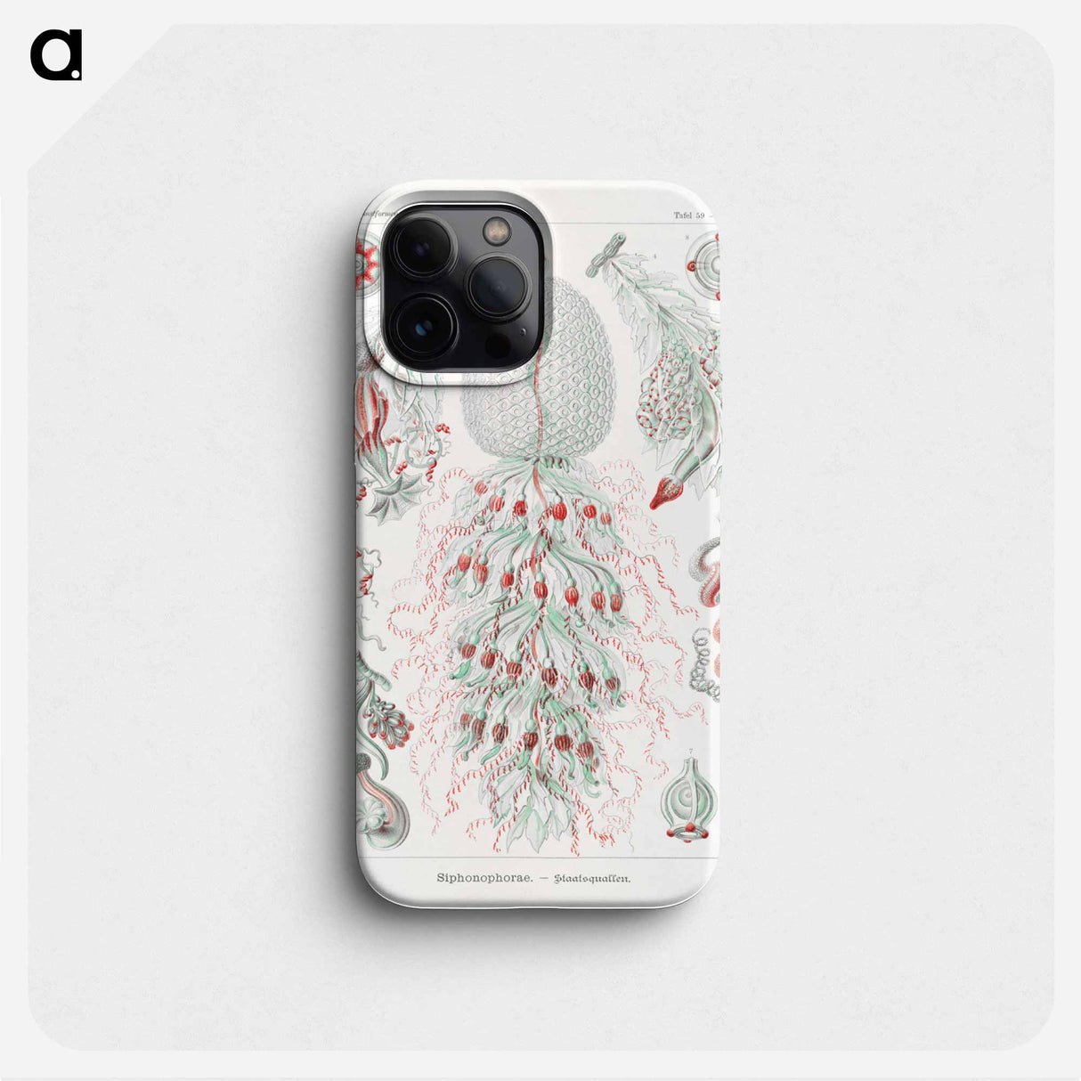 Siphonophorae–Staatsquallen - エルンスト ヘッケル Phone Case.
