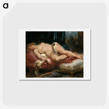 2-4_Eugene-Delacroix_hagaki
