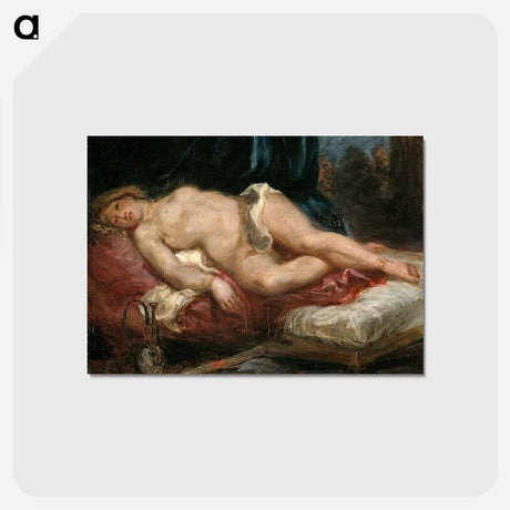 2-4_Eugene-Delacroix_postcard