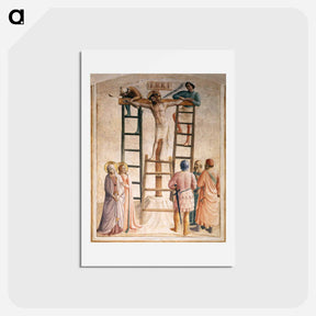 アートポストカード-Nailing of Christ to the Cross - フラ アンジェリコ Postcard.