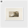 アートポストカード-The Big Rock - フランシスコ デ ゴヤ Postcard.