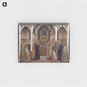 アートメモ帳-Presentation of Christ in the Temple - ジョット ディ ボンドーネ Memo.
