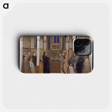 Presentation of Christ in the Temple - ジョット ディ ボンドーネ Phone Case.