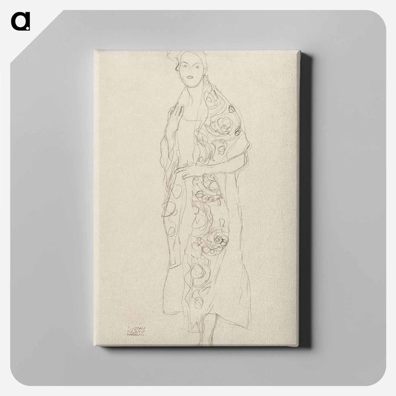 Portrait of a Woman - グスタフ クリムト Canvas.