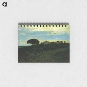 アートメモ帳-View of La Tour de Farges - ギュスターヴ クールベ Memo.