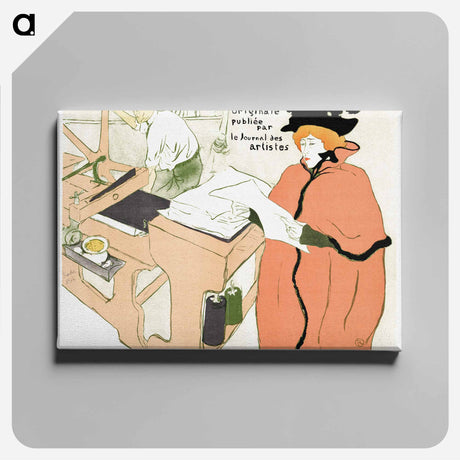 アートパネル-L'estampe originale - アンリ ド トゥールーズ ロートレック Canvas.
