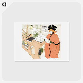 アートポストカード-L'estampe originale - アンリ ド トゥールーズ ロートレック Postcard.