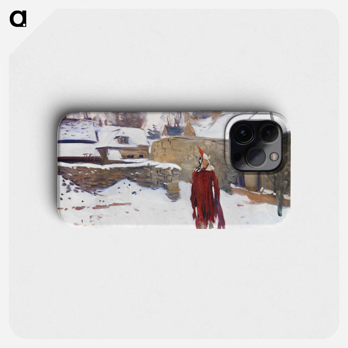 Mannikin in the Snow - John Singer Sargent Phone Case.