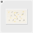 アートポストカード-One Thousand Butterflies - 神坂 雪佳 Postcard.