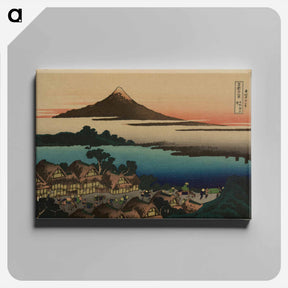 アートパネル-Dawn at Isawa in Kai Province - 葛飾 北斎 Canvas.