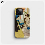 Afternoon Tea Party - Mary Cassatt Phone Case.