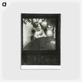アートポストカード-À Edgar Poe (Le souffle qui conduit les êtres est aussi dans les Sphères) - オディロン ルドン Postcard.