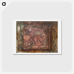 アートポストカード-Klee Botanisches Theater
 - パウル クレー Postcard.