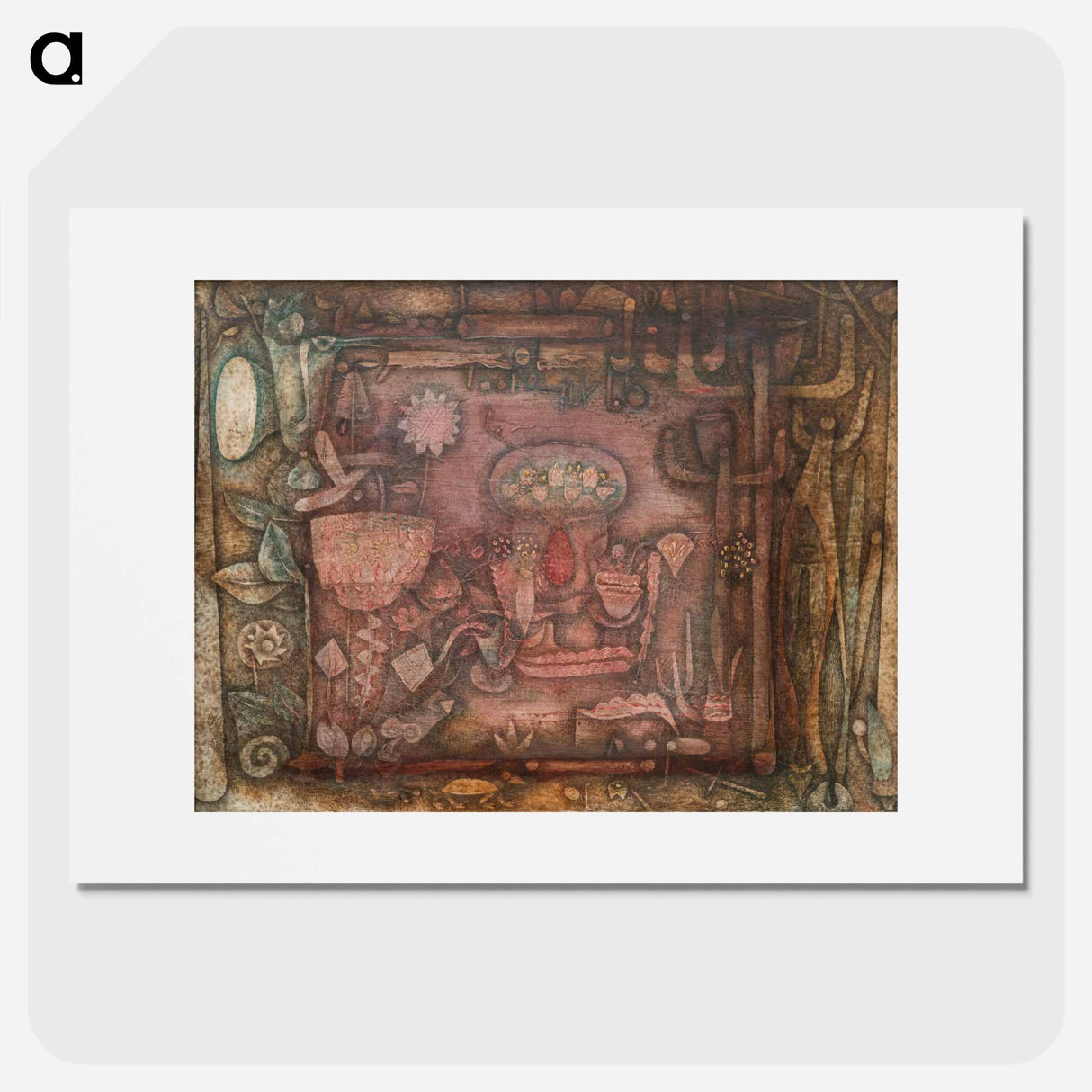 Klee Botanisches Theater
 - パウル クレー Poster.