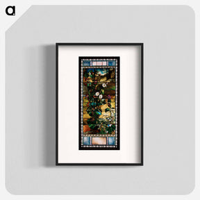 アートポスター-Hollyhocks and Window
 - セントルイス美術館 Poster.