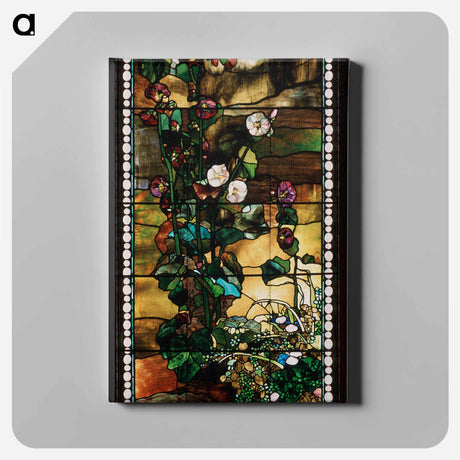 アートパネル-Hollyhocks and Window
 - セントルイス美術館 Canvas.