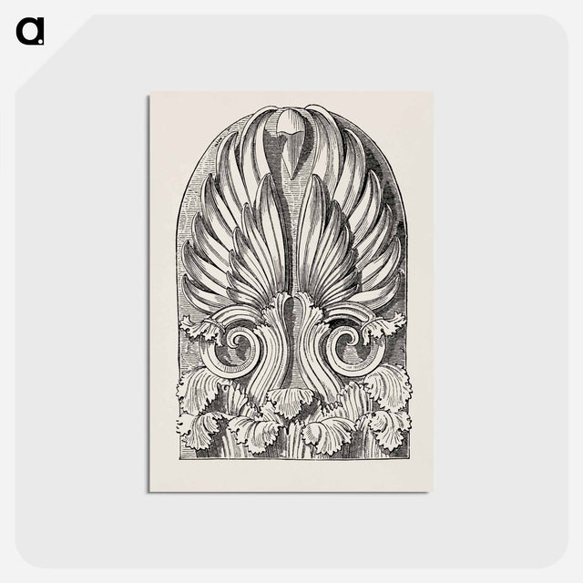 アートポストカード-Ornament, from The Grammar of Ornament
 - 装飾の文法 Postcard.