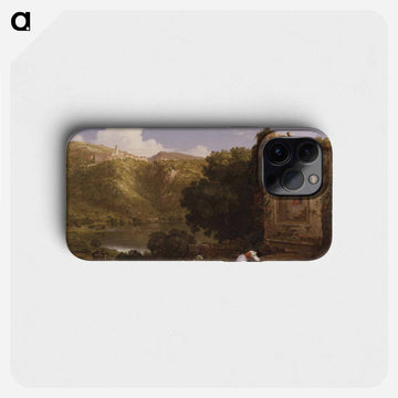 Il Penseroso - トーマス コール Phone Case.