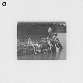 アートメモ帳-Study for The Swimming Hole - トーマス エイキンズ Memo.