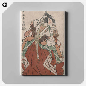 アートパネル-Ichikawa Komazō III as Shinozuka Gorō - 東洲斎 写楽 Canvas.