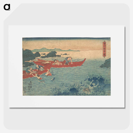アートポスター-Seishu Awabi-tori no Zu
 - 歌川 国貞 Poster.