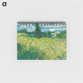 アートメモ帳-Green Field - フィンセント ファン ゴッホ Memo.