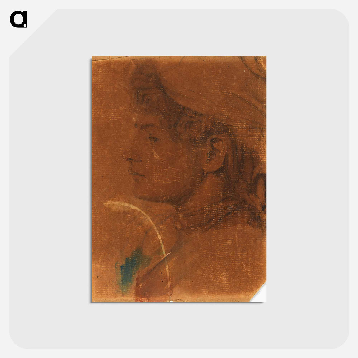 アートポストカード-Lady Portrait
 - ウィーン博物館 Postcard.